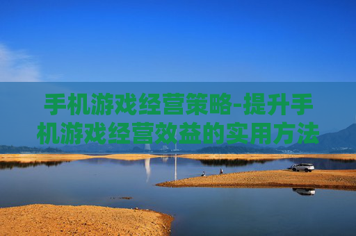 手机游戏经营策略-提升手机游戏经营效益的实用方法