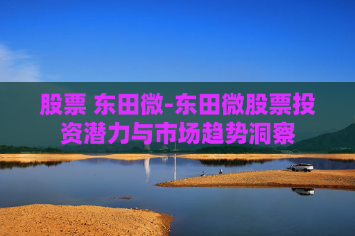 股票 东田微-东田微股票投资潜力与市场趋势洞察